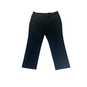 Ann Taylor Factory Women's Black Classic Office Dress Pants - 16
